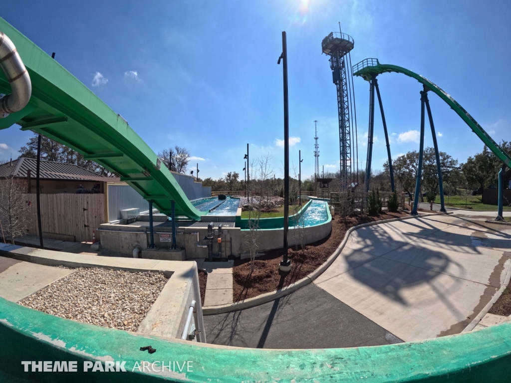 Catapult Falls at SeaWorld San Antonio