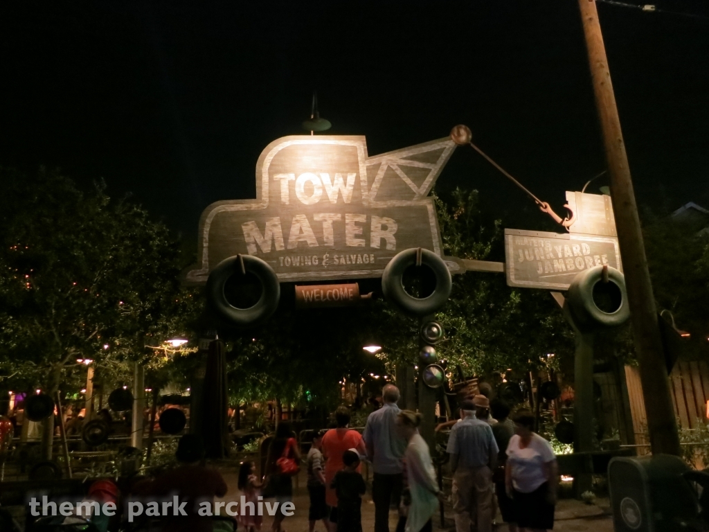 Mater's Junkyard Jamboree at Disney California Adventure