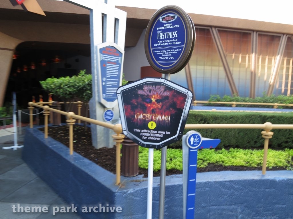 Space Mountain at Disney California Adventure