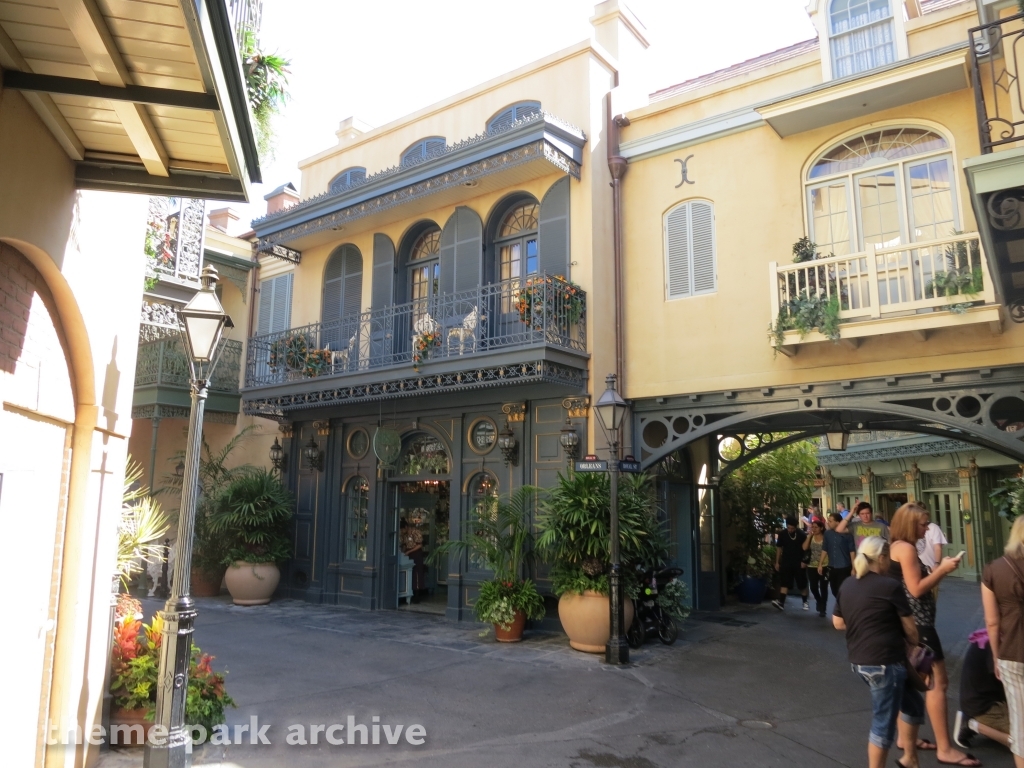 New Orleans Square at Disney California Adventure
