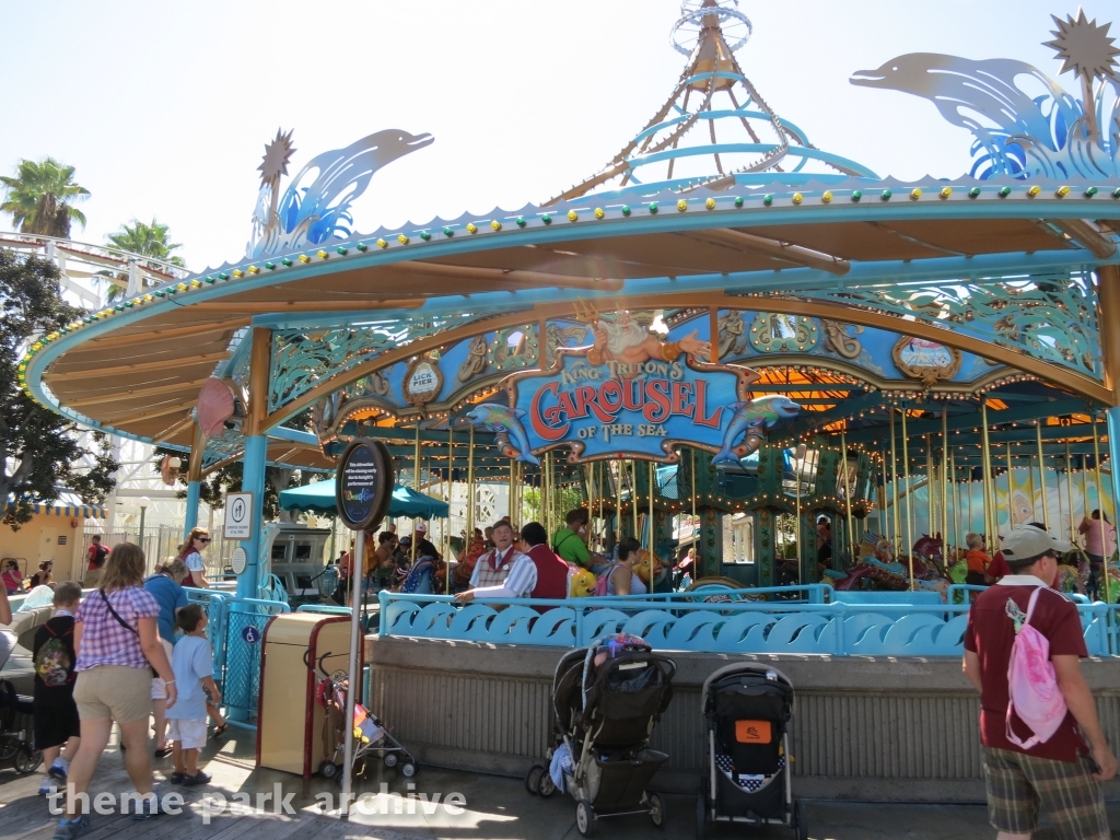 King Triton's Carousel of the Sea at Disney California Adventure