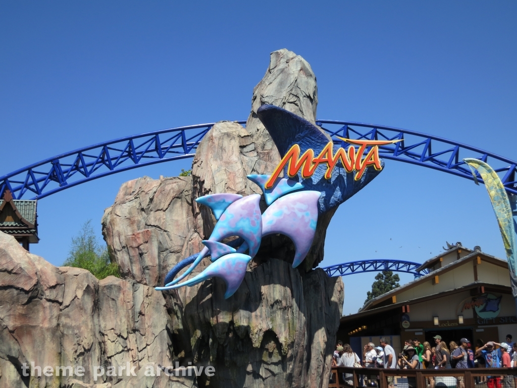Manta at SeaWorld San Diego