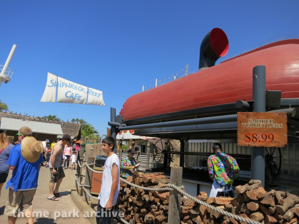Shipwreck Reef Cafe at SeaWorld San Diego