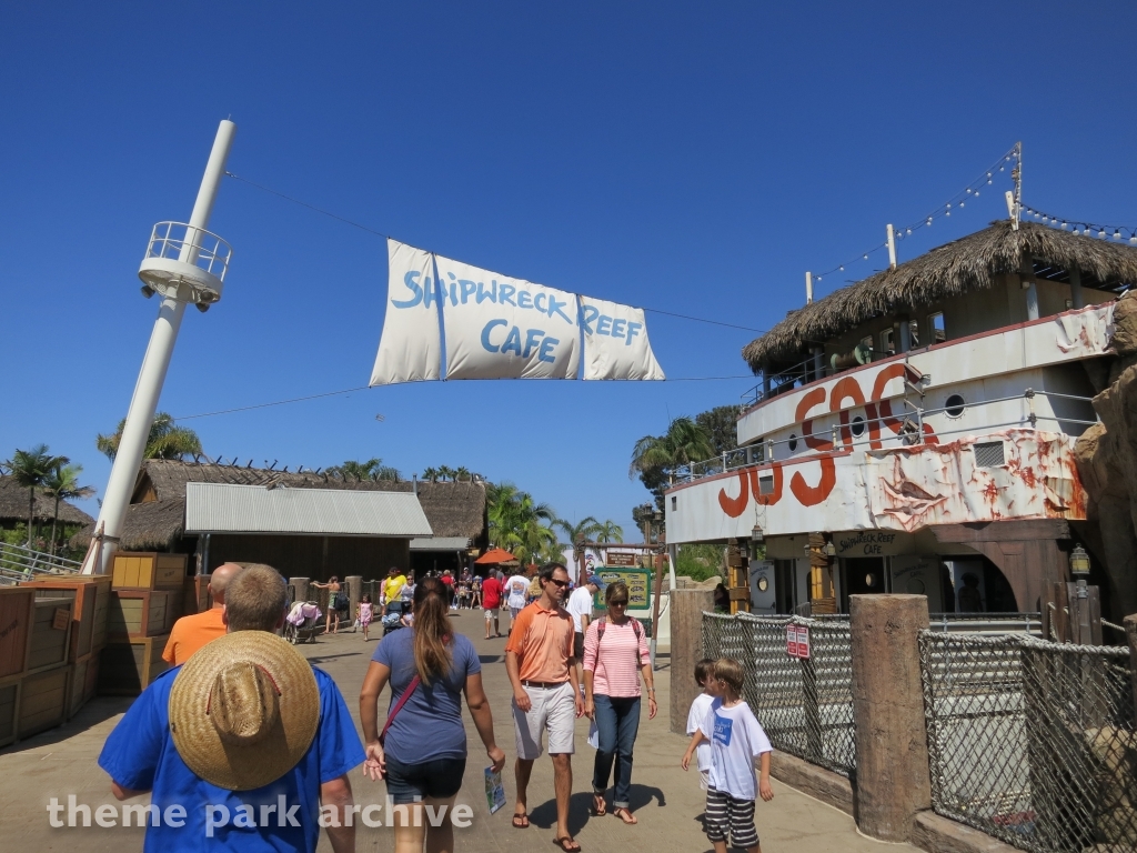 Shipwreck Reef Cafe at SeaWorld San Diego