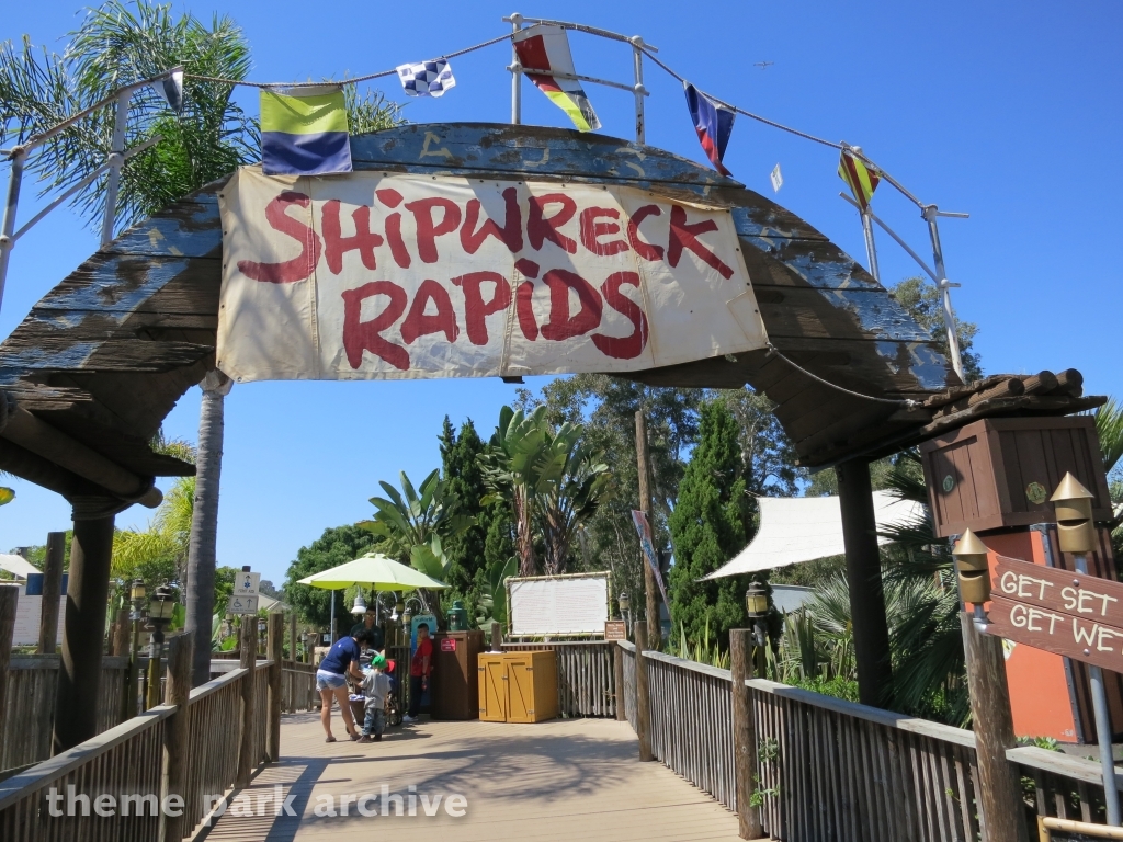 Shipwreck Rapids at SeaWorld San Diego