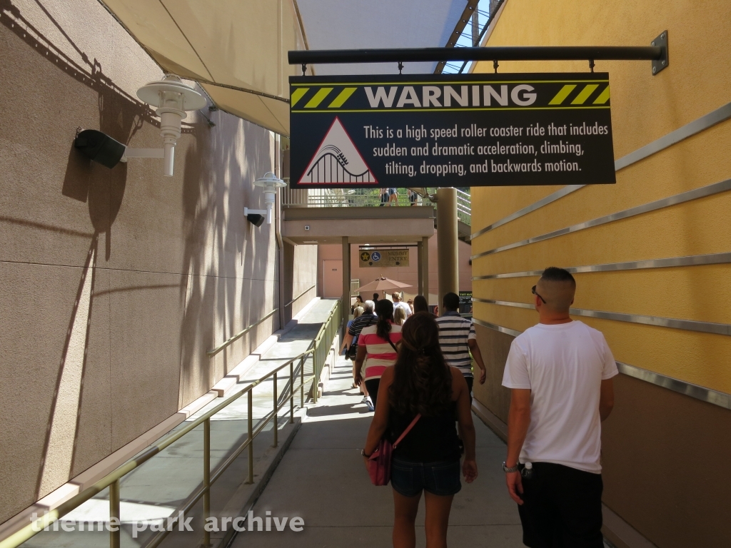 Revenge of the Mummy at Universal City Walk Hollywood