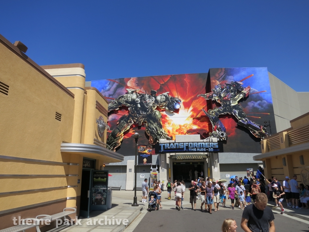 Transformers The Ride 4D at Universal City Walk Hollywood
