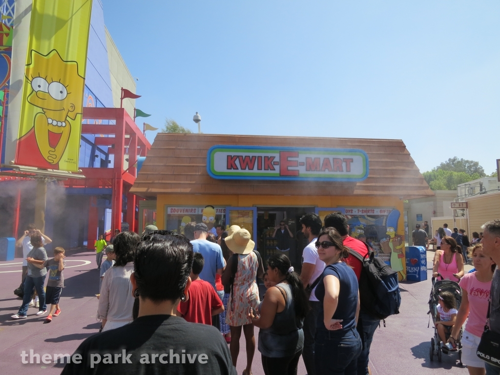 The Simpsons Ride at Universal City Walk Hollywood