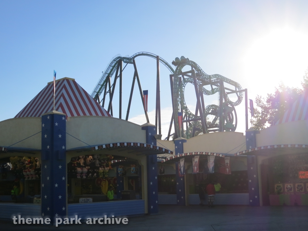 Green Lantern: First Flight at Six Flags Magic Mountain