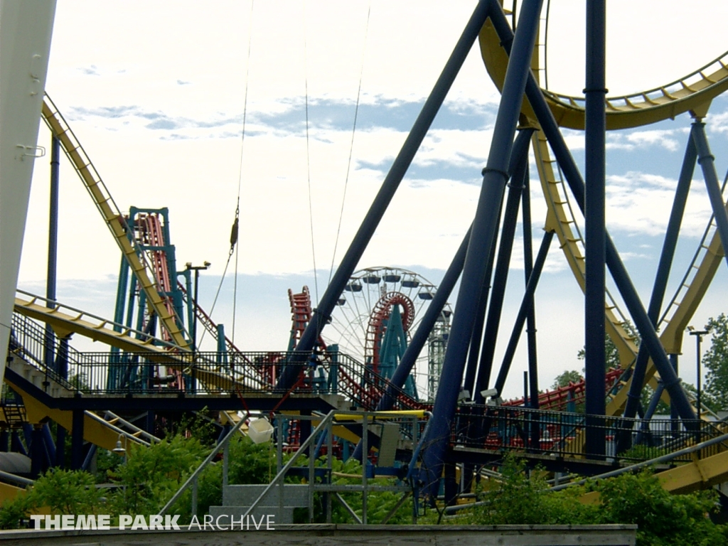 Skycoaster at Geauga Lake