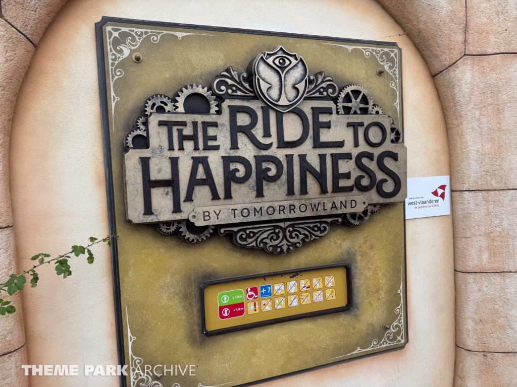 Ride to Happiness at Plopsaland De Panne