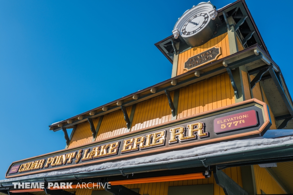 CP & LE Railroad at Cedar Point