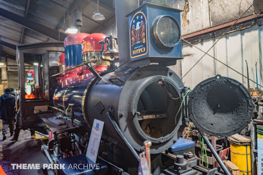 CP & LE Railroad at Cedar Point