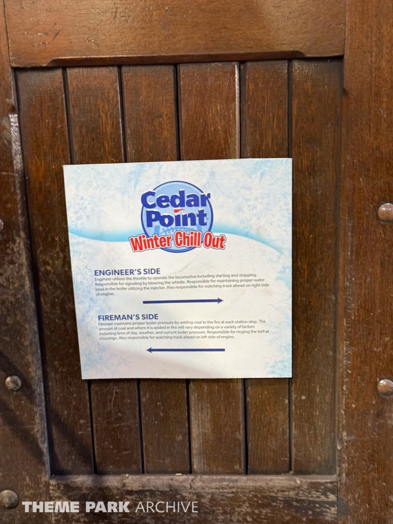 CP & LE Railroad at Cedar Point