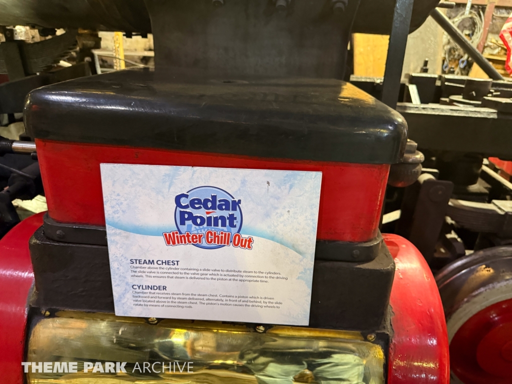 CP & LE Railroad at Cedar Point