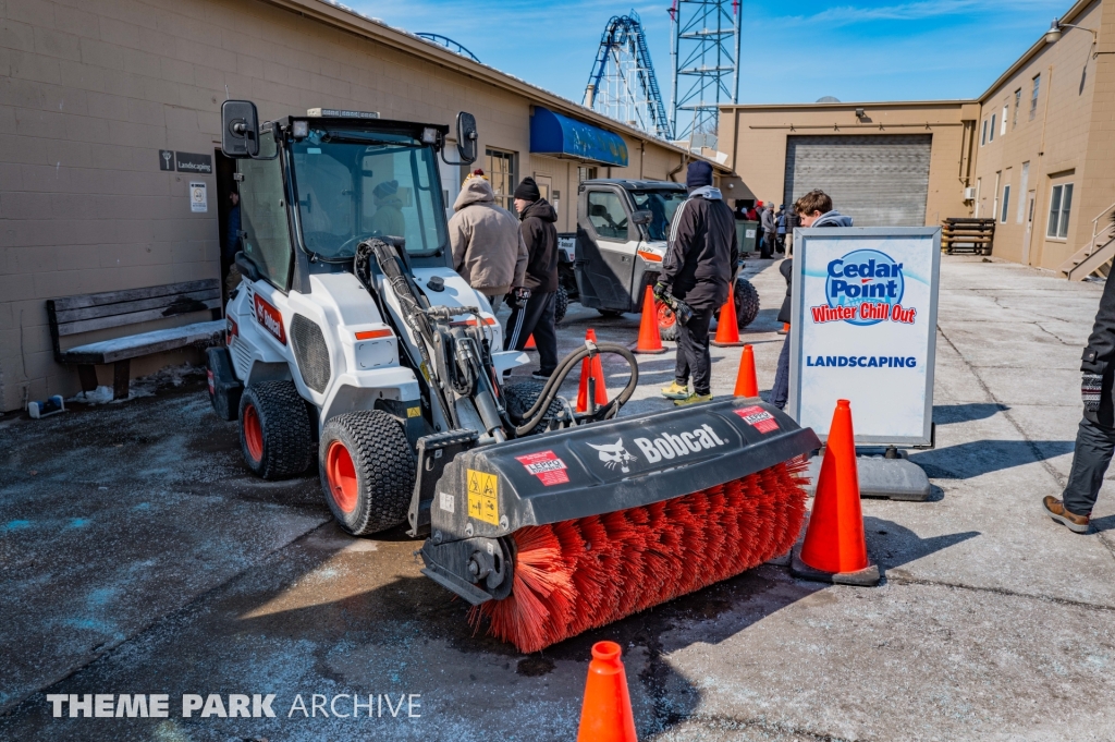 Landscaping at Cedar Point