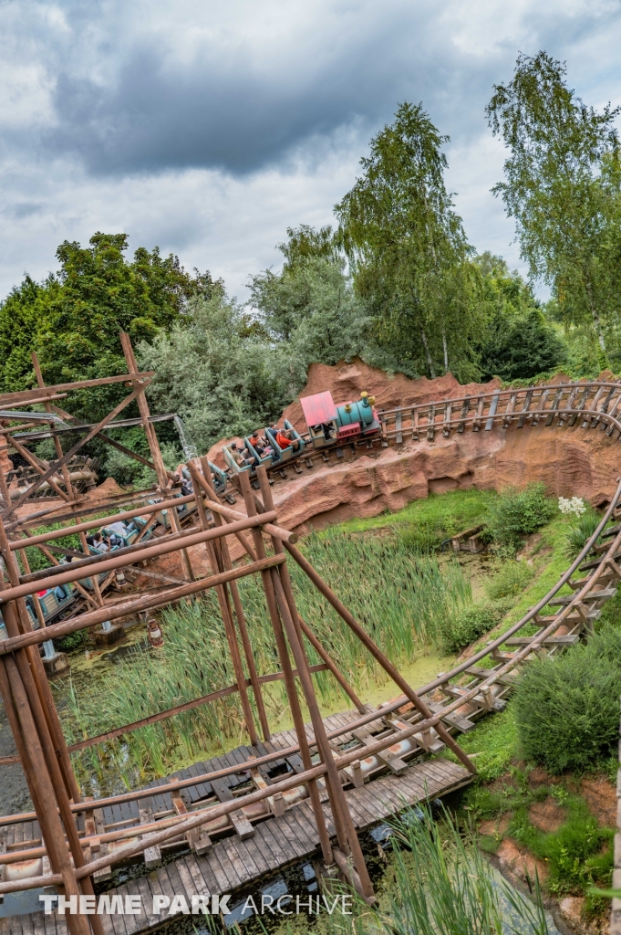 Calamity Mine at Walibi Belgium