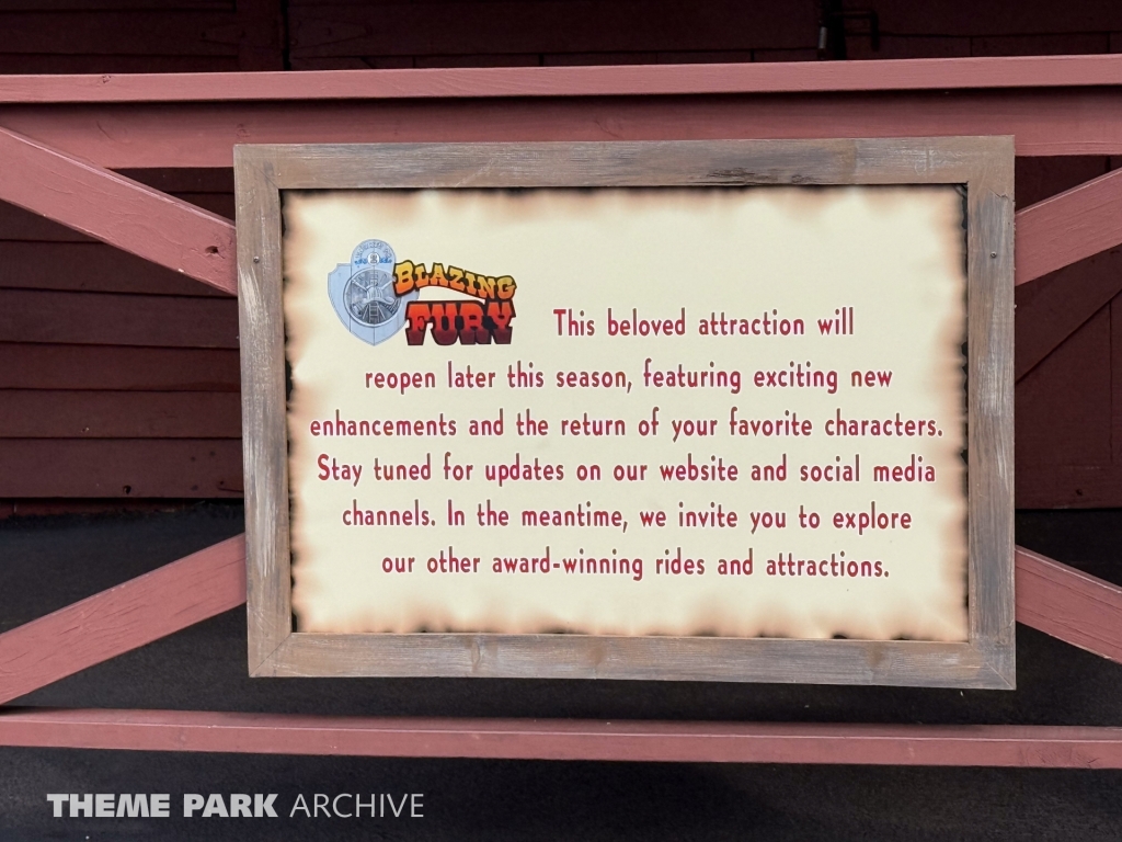 Blazing Fury at Dollywood