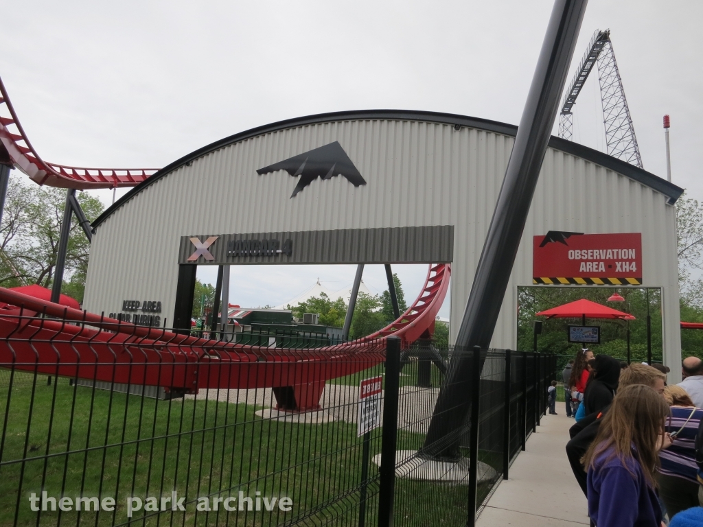 X Flight at Six Flags Great America