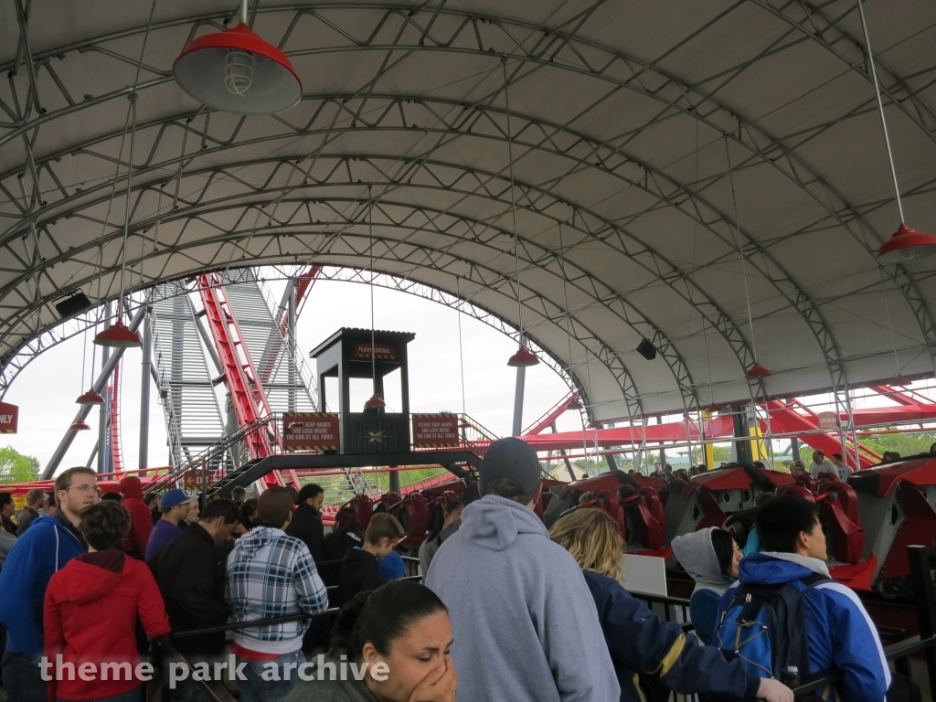 X Flight at Six Flags Great America