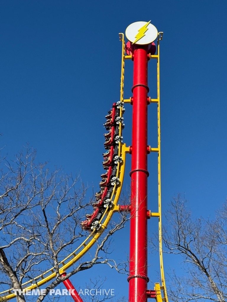 THE FLASH Vertical Velocity at Six Flags Great Adventure