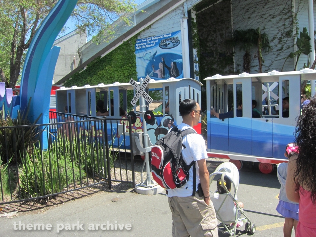 Seaside Railway at Six Flags Discovery Kingdom