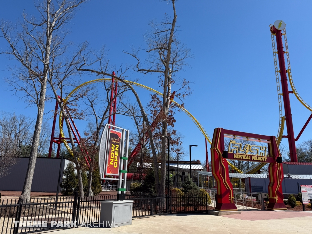 THE FLASH Vertical Velocity at Six Flags Great Adventure