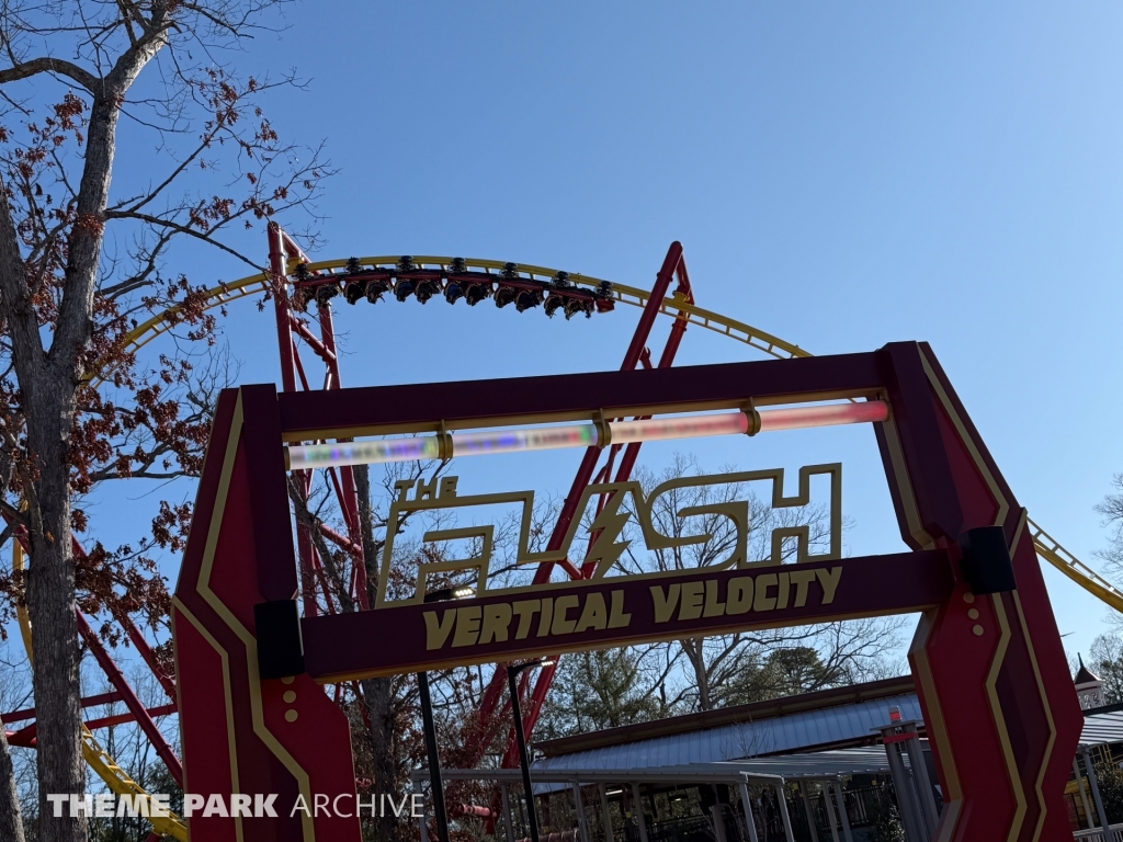 THE FLASH Vertical Velocity at Six Flags Great Adventure