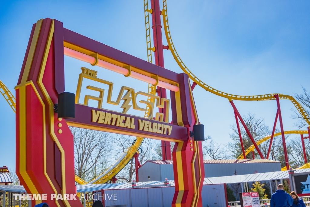 THE FLASH Vertical Velocity at Six Flags Great Adventure
