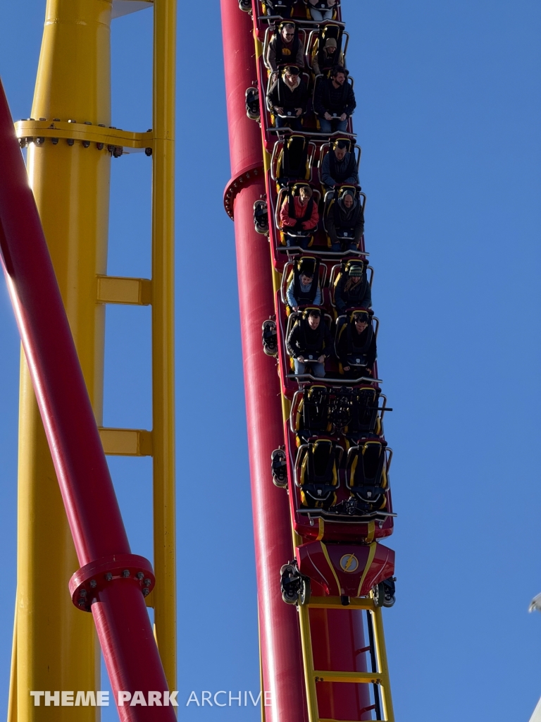 THE FLASH Vertical Velocity at Six Flags Great Adventure