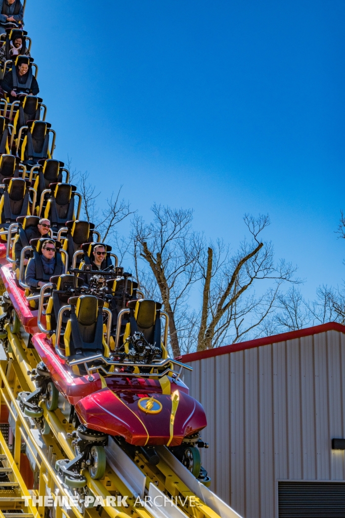 THE FLASH Vertical Velocity at Six Flags Great Adventure