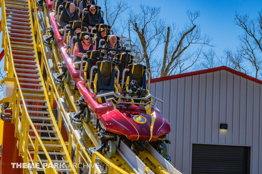 THE FLASH Vertical Velocity at Six Flags Great Adventure