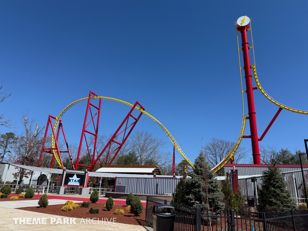 THE FLASH Vertical Velocity at Six Flags Great Adventure