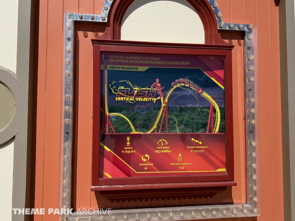 THE FLASH Vertical Velocity at Six Flags Great Adventure