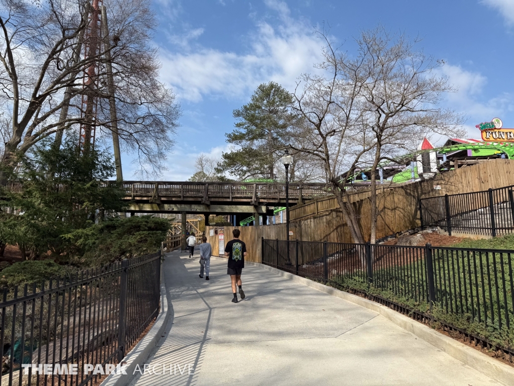 Georgia Gold Rusher at Six Flags Over Georgia