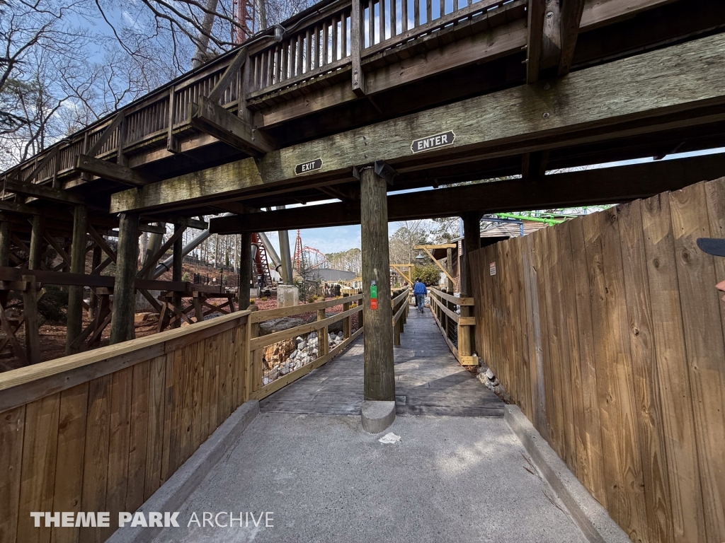 Georgia Gold Rusher at Six Flags Over Georgia