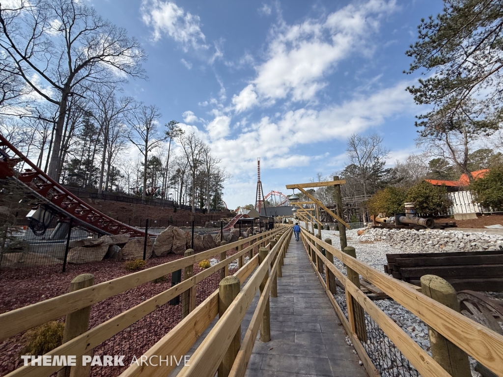 Georgia Gold Rusher at Six Flags Over Georgia