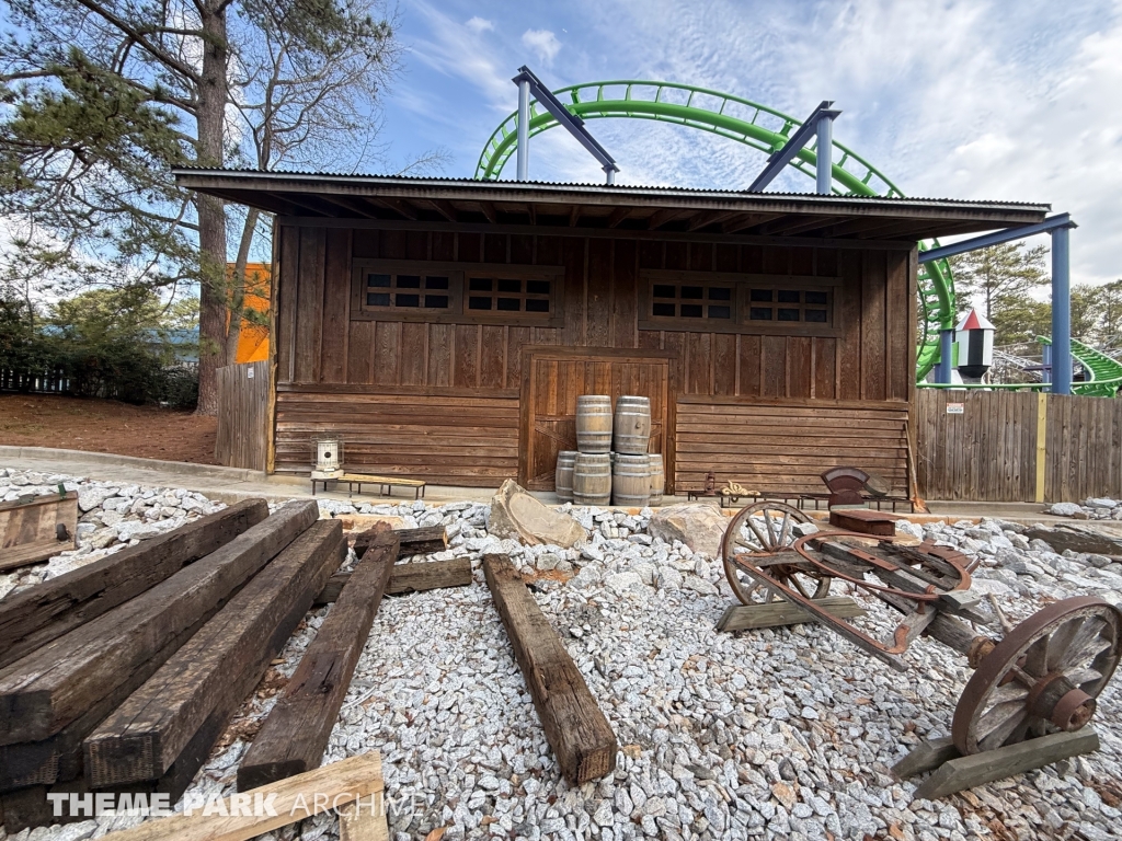 Georgia Gold Rusher at Six Flags Over Georgia