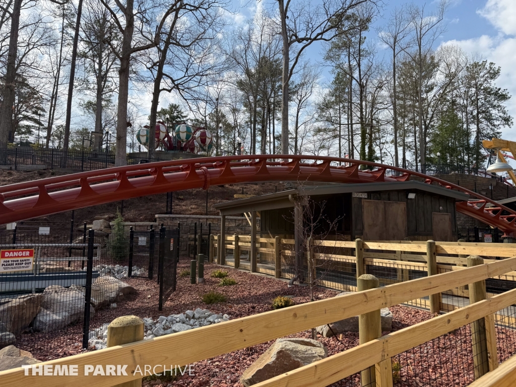 Georgia Gold Rusher at Six Flags Over Georgia