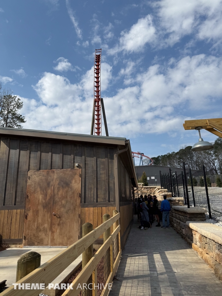 Georgia Gold Rusher at Six Flags Over Georgia