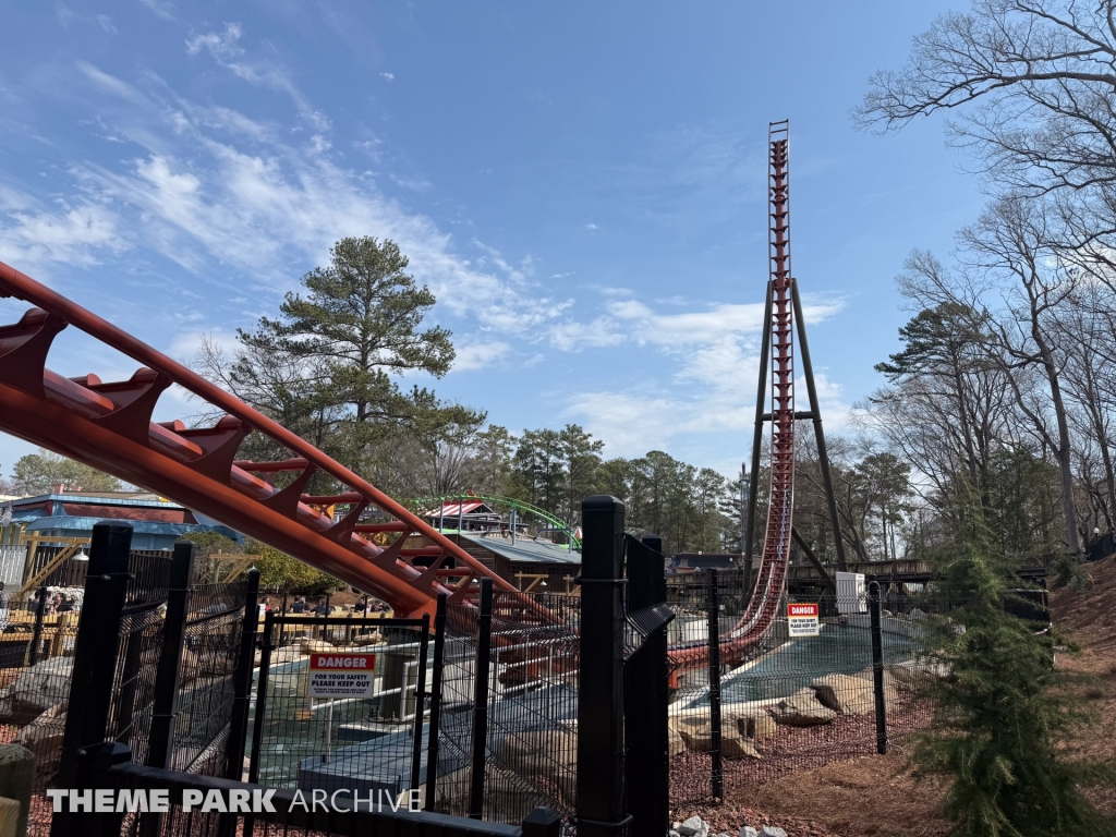 Georgia Gold Rusher at Six Flags Over Georgia