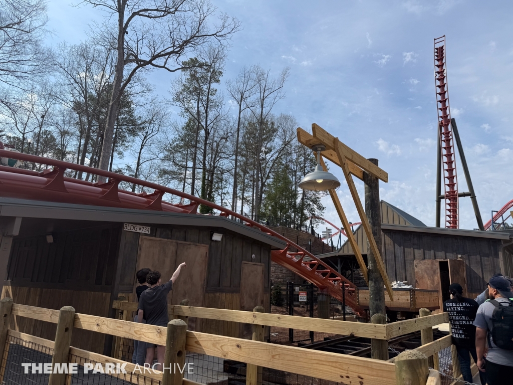 Georgia Gold Rusher at Six Flags Over Georgia