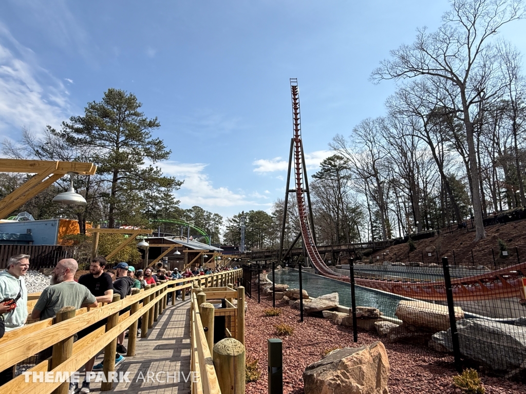 Georgia Gold Rusher at Six Flags Over Georgia