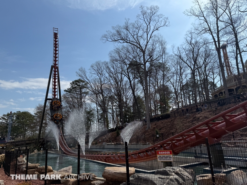 Georgia Gold Rusher at Six Flags Over Georgia