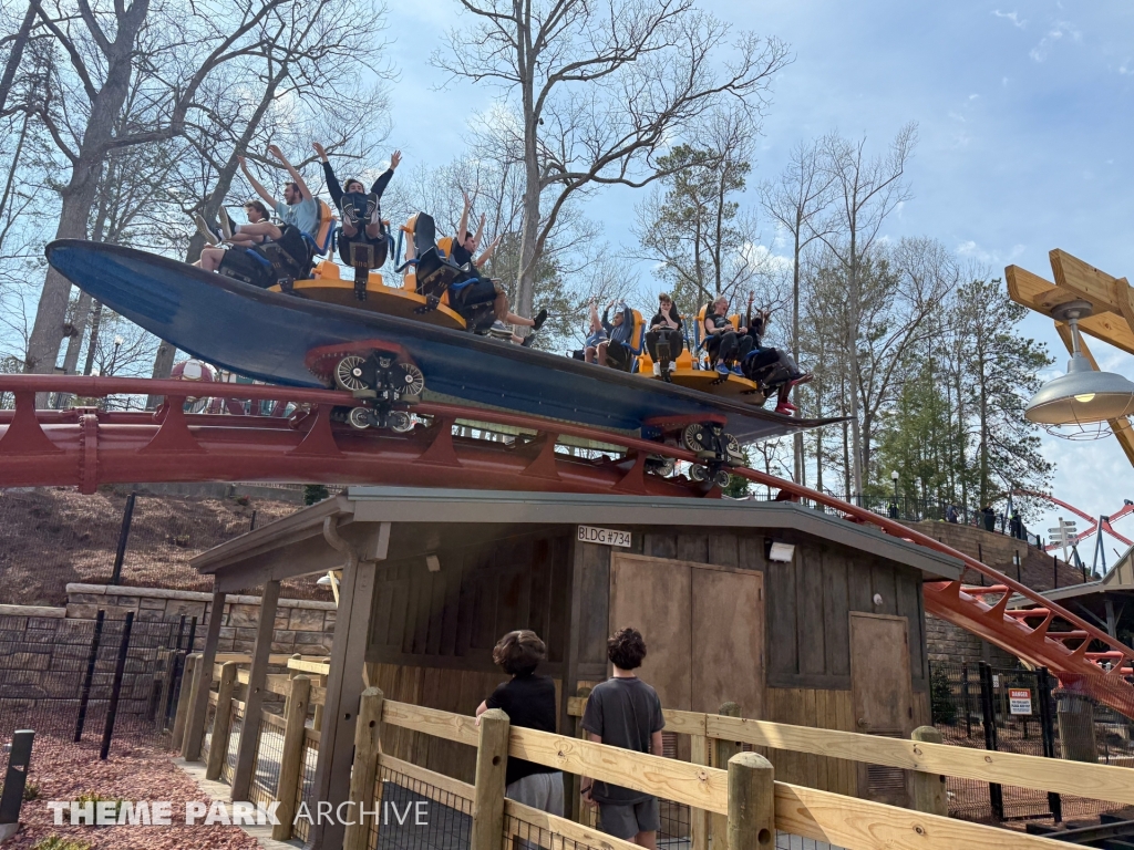 Georgia Gold Rusher at Six Flags Over Georgia