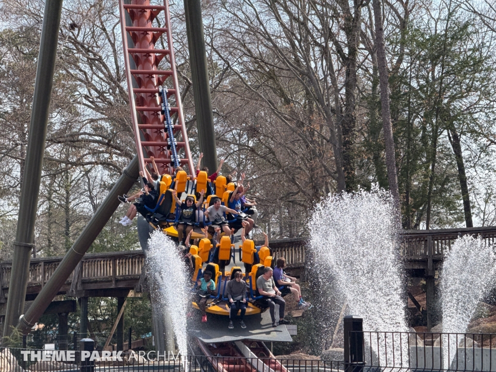 Georgia Gold Rusher at Six Flags Over Georgia
