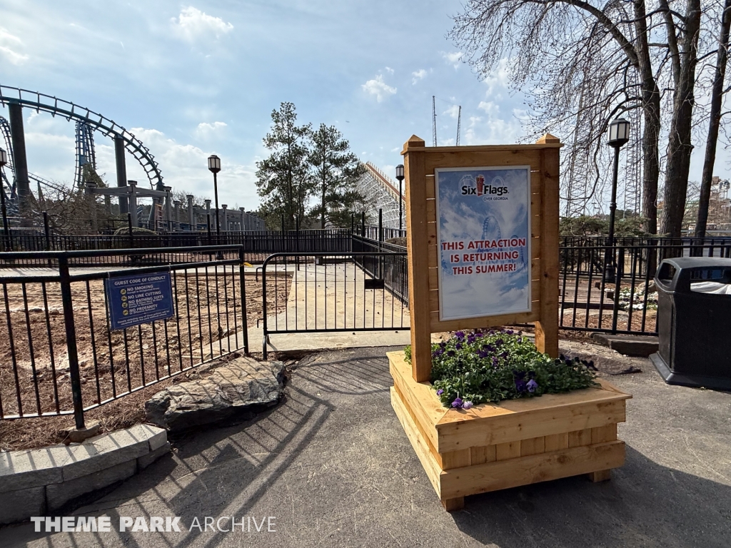 Blue Hawk at Six Flags Over Georgia