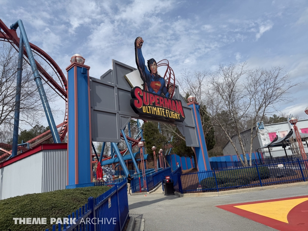 Superman Ultimate Flight at Six Flags Over Georgia
