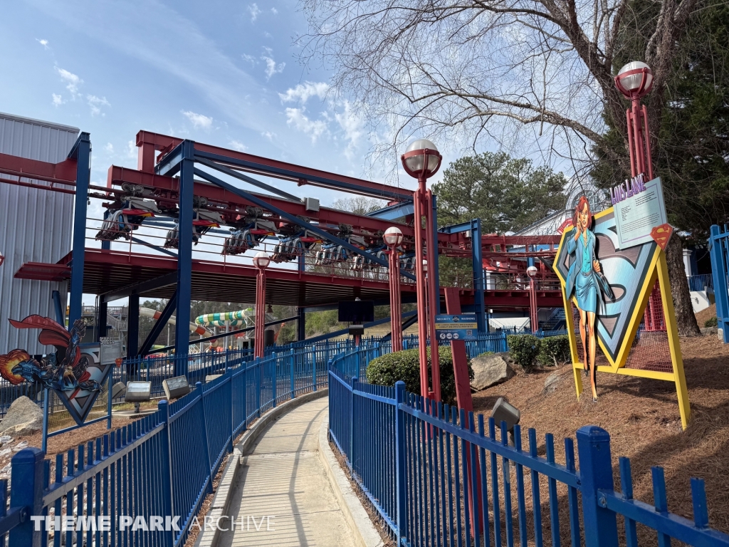 Superman Ultimate Flight at Six Flags Over Georgia