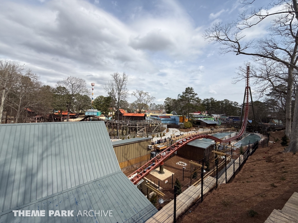 Georgia Gold Rusher at Six Flags Over Georgia